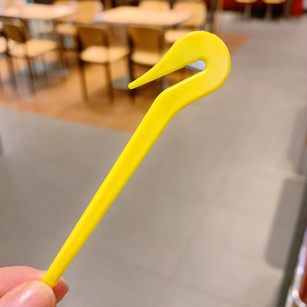 8 stk. hårbåndsfjerner, elastisk hårbåndsfjerner i plast