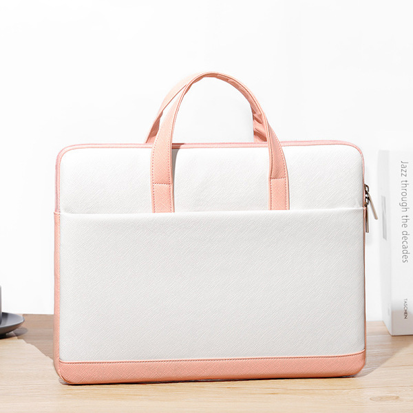 Fargematch Laptop Bag Kvinner 15,6 Tommers Ultra-tynn Indre Lapto