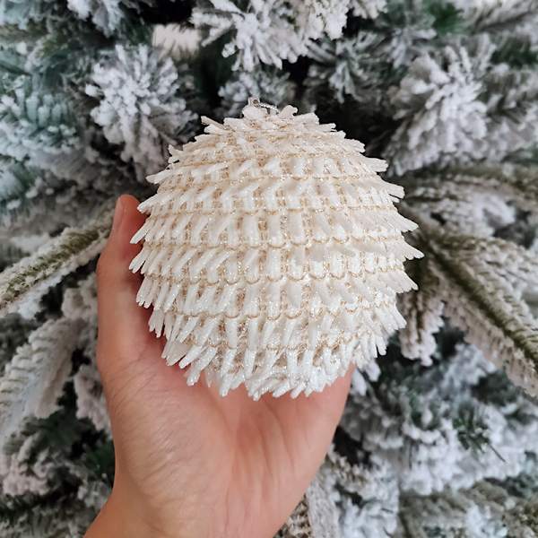 4 st julsnöflinga boll julboll hänge jul T