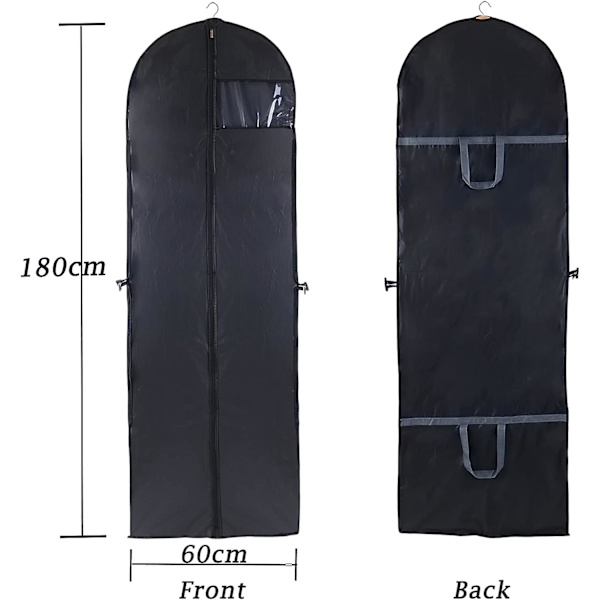 Brudekjolepose 60x180cm Langt Synlig Vindu Brudepikekjole