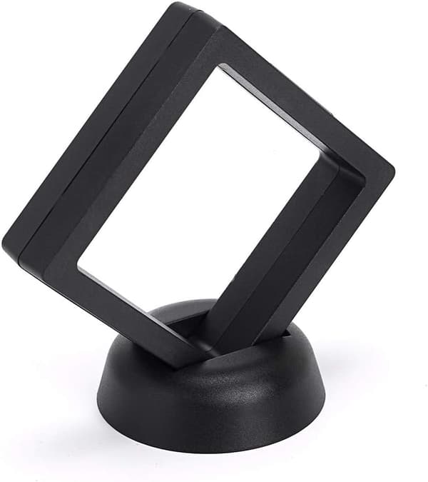 3D Flytande Showcase Display Stativ Hängande Ram för AA M