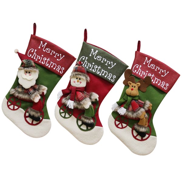 3 stk juleutstyr julekuler juleornament