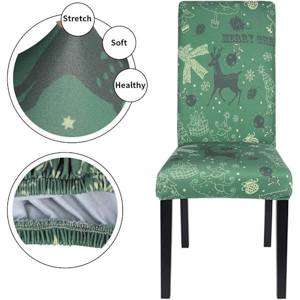 2-pak julemiddagsstoltrekk, stretch juleparsons