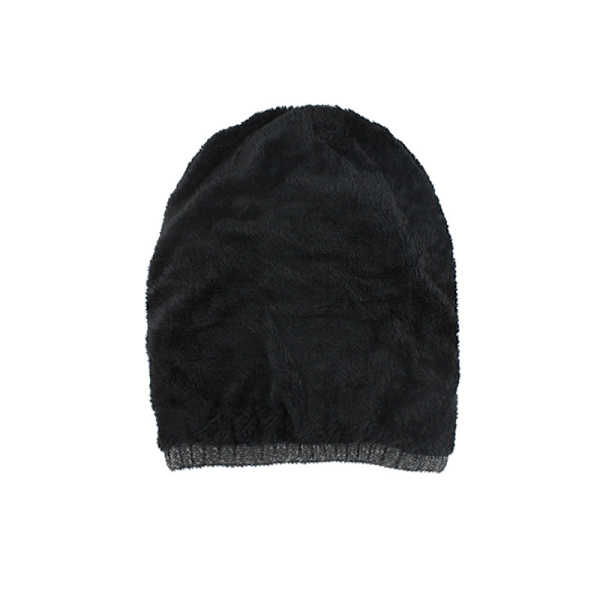 Herr Varm Texturerad Stickad Mössa, 1 Styck