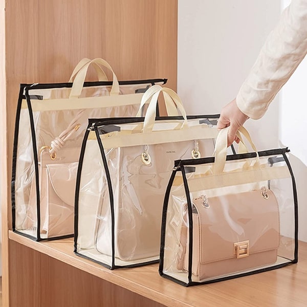 (3-pack) Handväskförvaring, Handväskförvaringsväska Trans