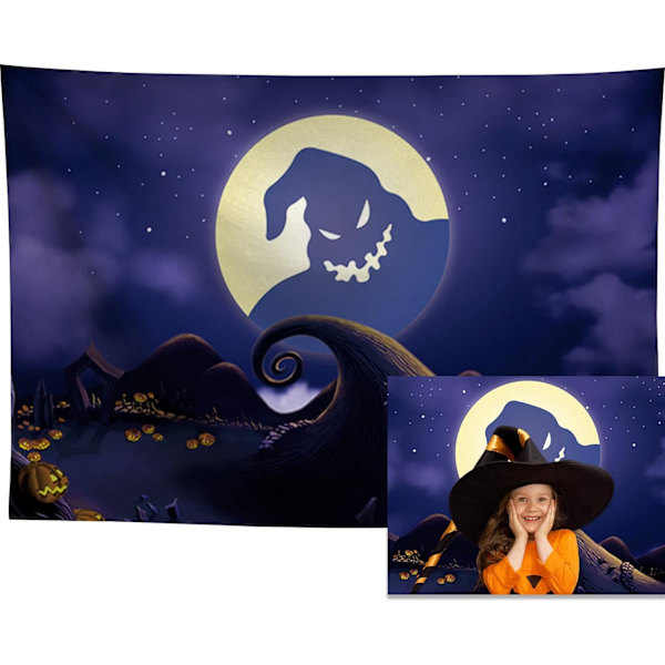 130-150cm Halloween Painajainen Kurpitsa Tausta Tarvikkeet Moonli