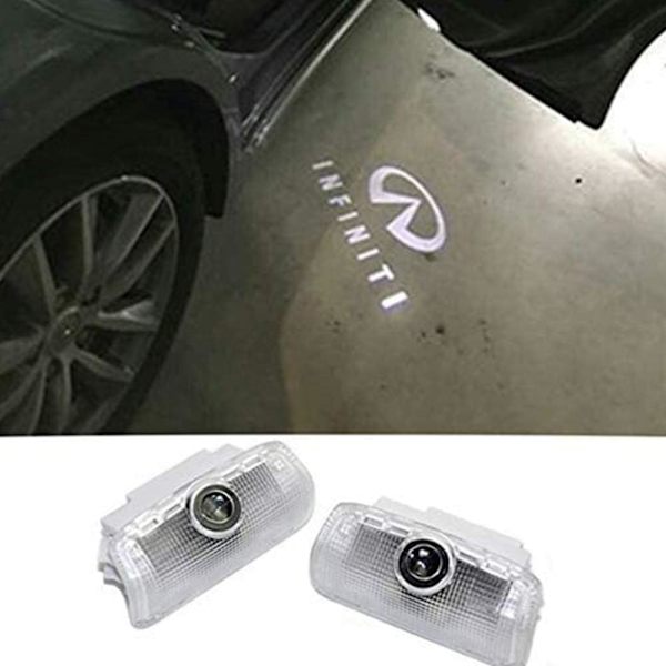 Car LED Dørlogo Projektor Ghost Shadow Lys For Infiniti G M