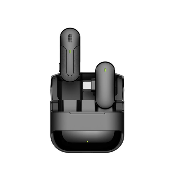 Trådlös Lavalier-mikrofon, minimi-mikrofon för iPhone/Android