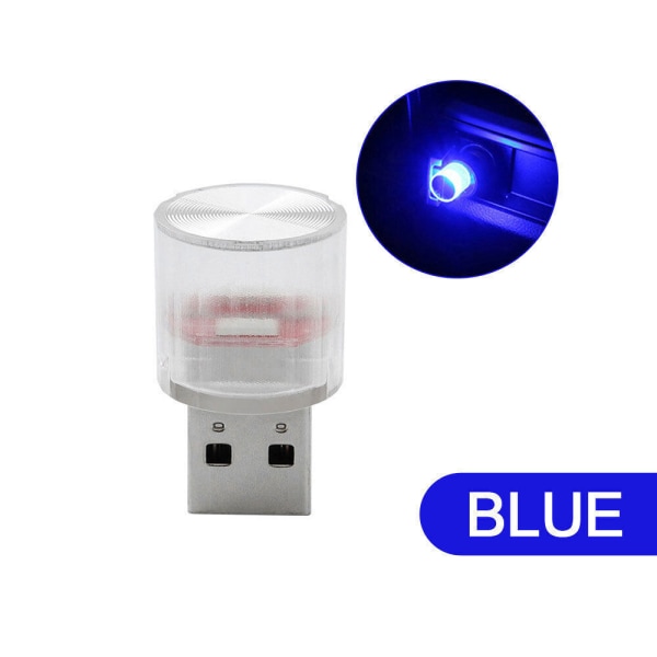 1x Mini Lamp Bulb Accessories USB LED Car Interior Neon Atmosphe