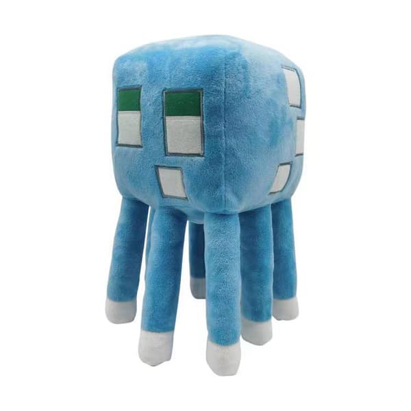 1-pakkaus minecraft pehmolelu valaiseva mustekalapeli samalla c