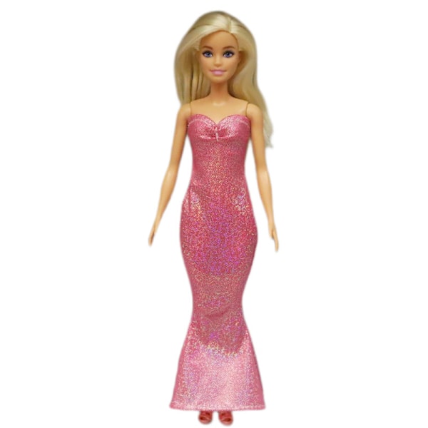 8 st 30 cm Barbie prinsessklänningar mode set