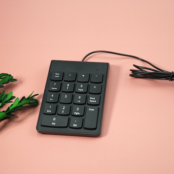 USB numerisk tastatur - Numeriske tastaturer Mini bærbar numerisk tastatur