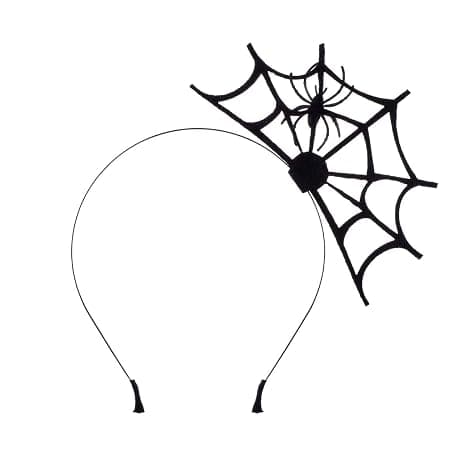 Halloween Spider Web Spider Web Halloween Party Head Piece (Blac