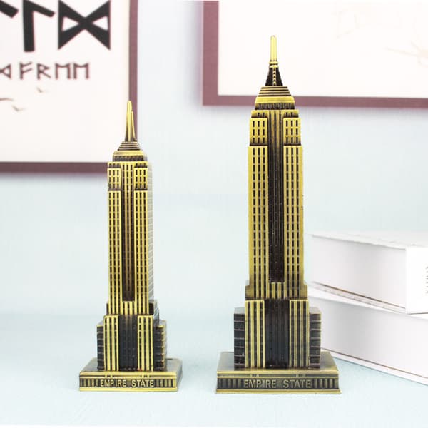 Empire State Building Galvaniserade Turist Souvenirer