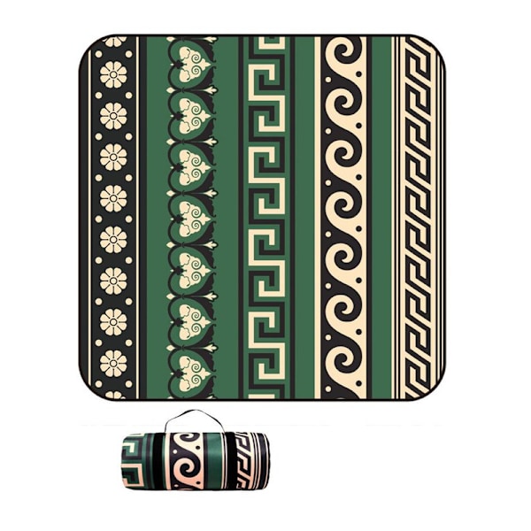 Piknikviltti, Boho Piknikmatto Vedenpitävään Taitettavaan, Hiekkaansa Kestävä Ylisuuri Ulkokäyttöön Sopiva Matto, Juhliin, Leirintään, Puistoon, Matkustukseen, Ruoholle, Lahjaksi, Tyyli 23 150*200cm