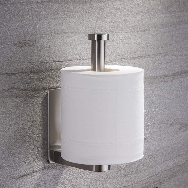 Selvklæbende toiletrulleholder - Forfinet badeværelse toiletrulle