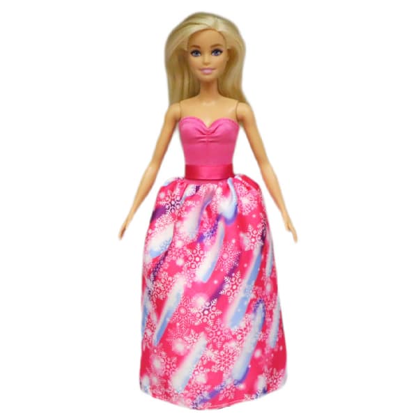 6 st 30cm Barbie mode bröllopsklänningar klänning set