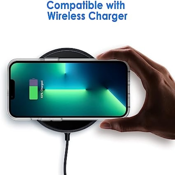 Kotelo iPhone 13 Prolle 6.1 tuumaa, naarmuuntumaton suojus
