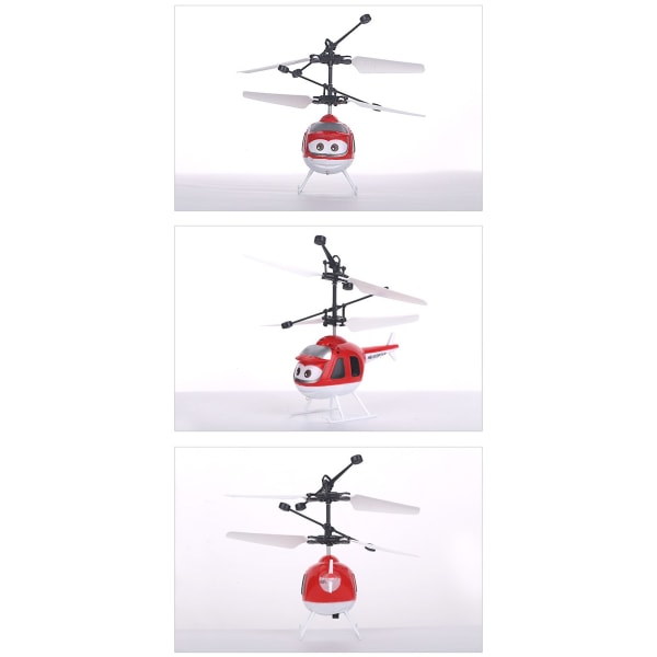 Mini RC Helikopter Drone Med Vattendroppe Kontroll Modell Cartoon Ge