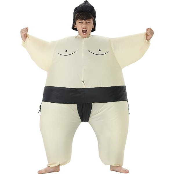 Oppblåsbare barnekostymer, oppblåsbar sumo-bryter, sumo w
