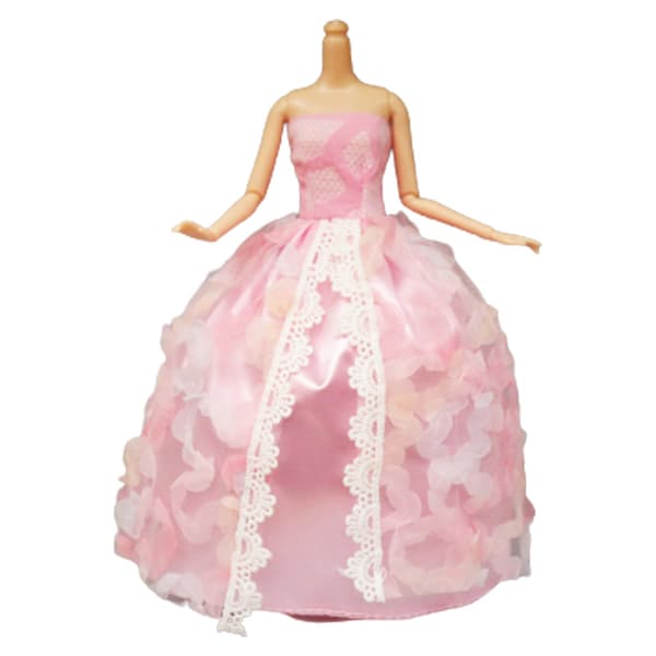 8 st 30cm Barbie prinsessklänning mode set