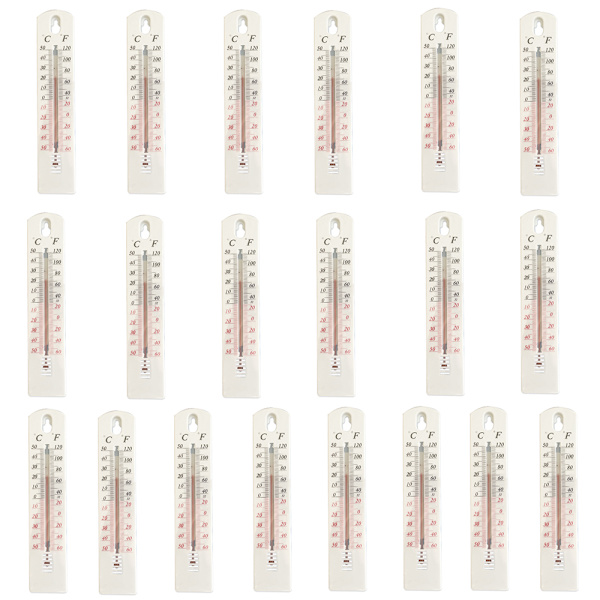 Set med 20 profesjonelle kjøleskapstermometer, frysetermometer, F