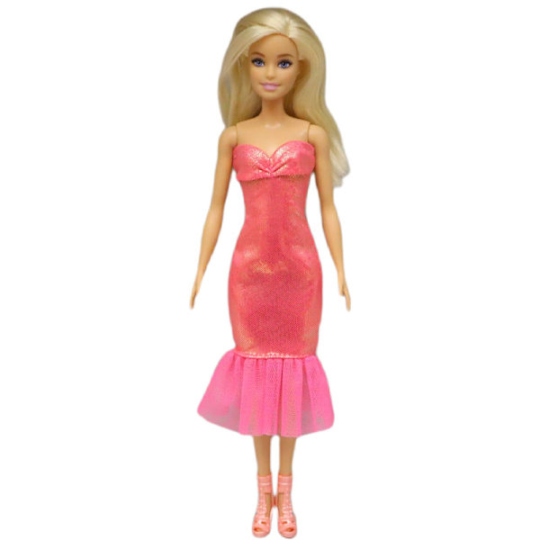 8 st 30 cm Barbie prinsessklänningar mode set