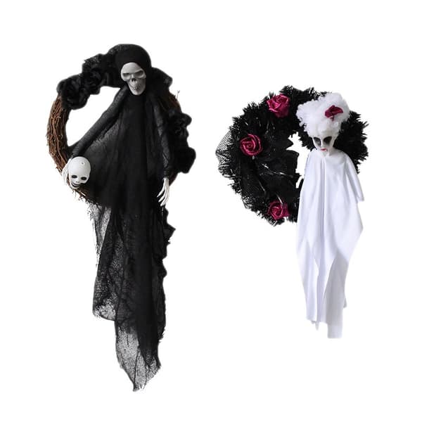 Halloween Hvid Spøgelse Hængende Dekoration