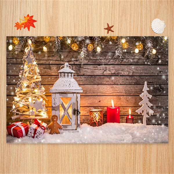 God Jul Matta God Jul Välkommen Dörrmattor Inomhus H