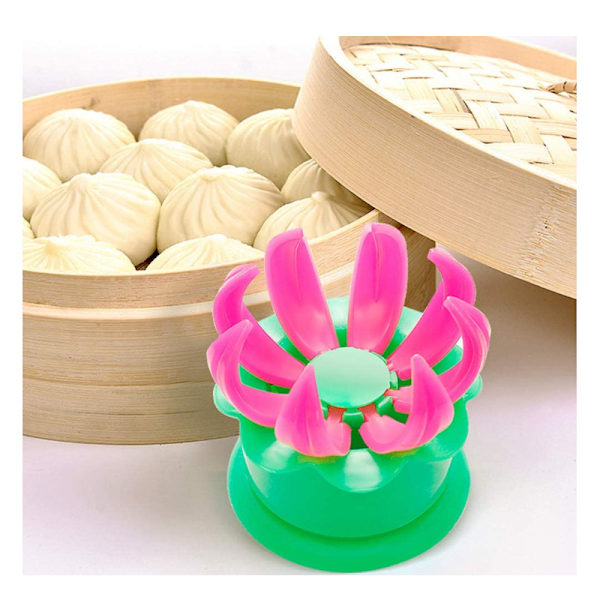 2 st Bun Maker Bun Dumpling Maker Ångad Fylld Plastform