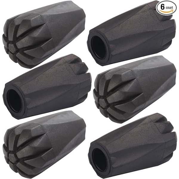 Hiking pole accessories Extra thick, wear-resistant rubber tips