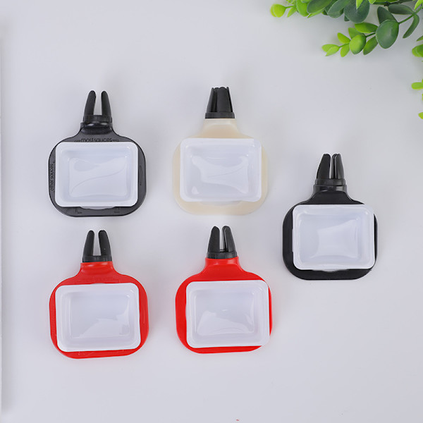 2 kpl kastikepidikkeen dippaussetti Mini ketsuppidipit kupit Auton ilmastointilaite