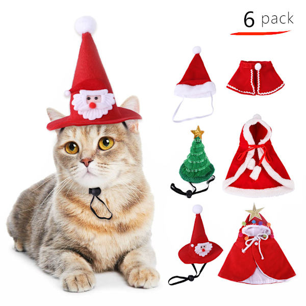 Jul husdjur cape hatt set