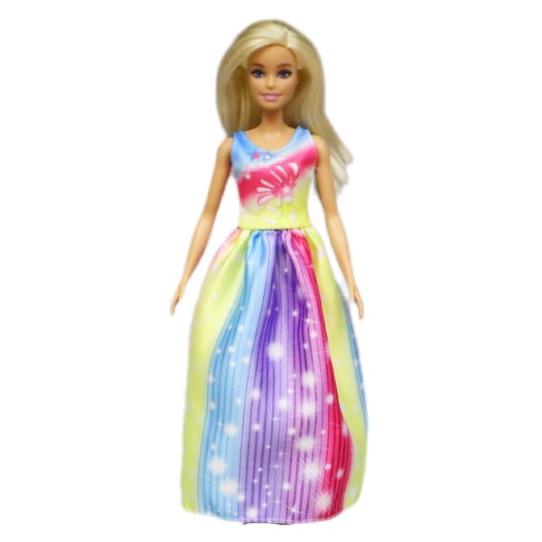 6 stk. 30cm Barbie mode brudekjoler kjole sæt