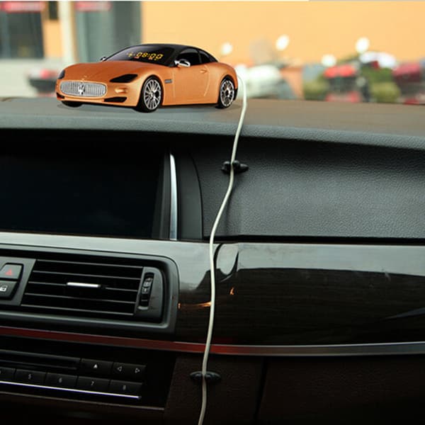 4 stk. Bil Dashboard Mobiltelefon Kabel Manager Oplader Kabelledning O
