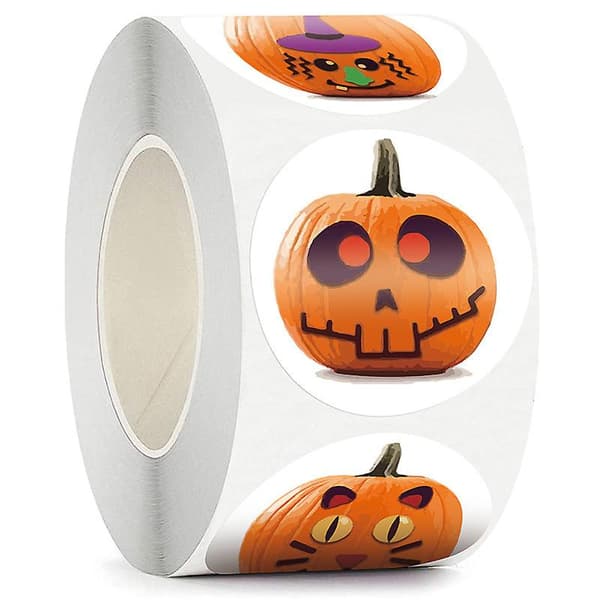 2 stk Halloween Gresskar Klistremerker