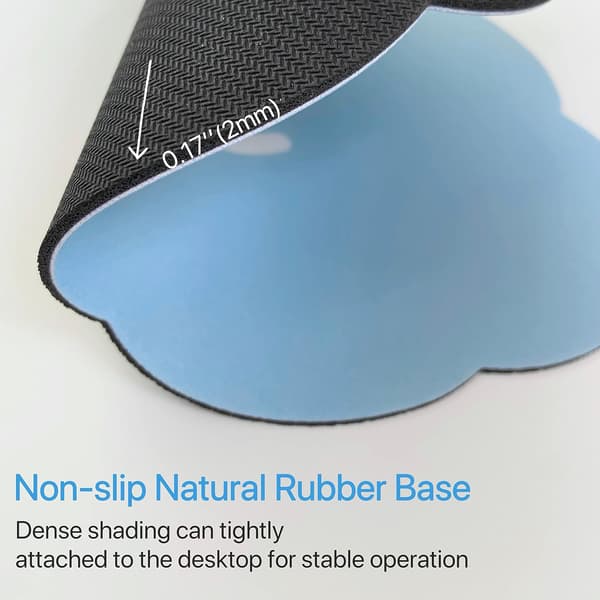 Söpö pilvihiirimattosetti 2 kpl, vedenpitävä PVC-hiirimatto, N