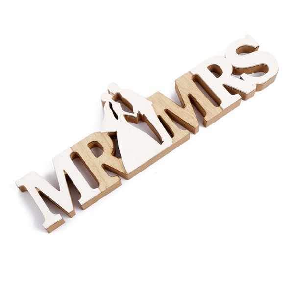 Decorations Wedding Household Accessories Wooden English Alphabe