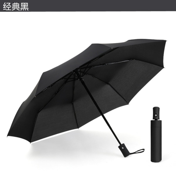 Automatiskt öppet paraply Lätt vikt resehopfällbart paraply navy