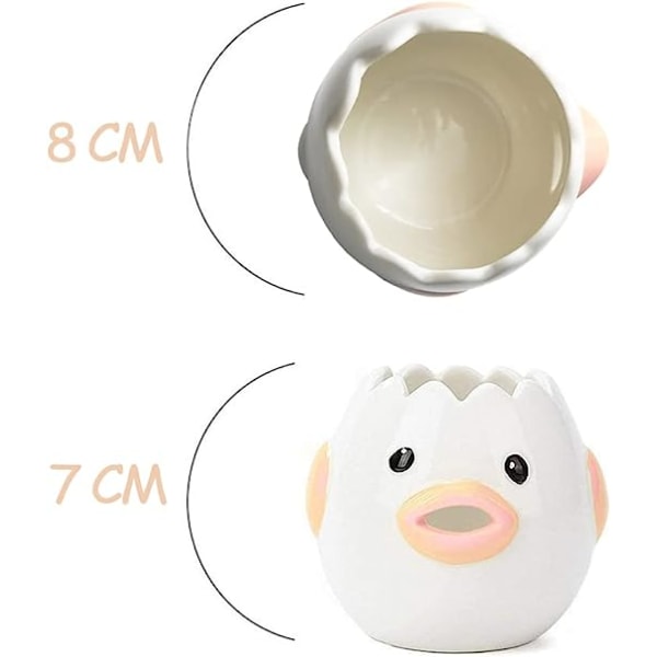 Kylling eggseparator - rosa