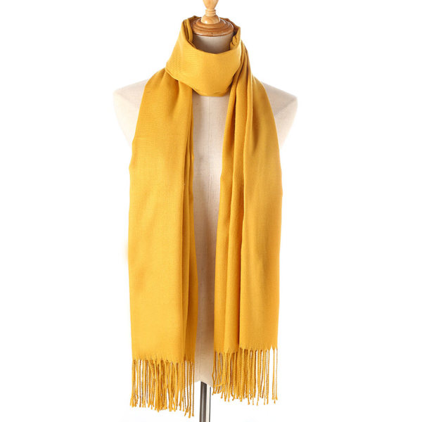 Vintervarm skjerf Pashmina sjal innpakning for kvinner og menn Lang Lar
