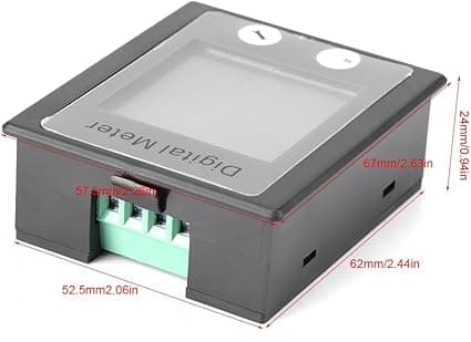 Mini LCD Digital Ström- och Spänningsmätare AC 80-260V 100A Volta