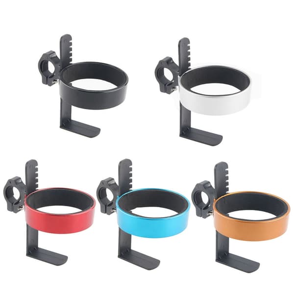 Aluminium Cykelstyre Mugghållare, Silver 1 Stycke E-Cykel Mugg