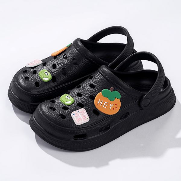 Træsko Børneslippers Hvid 1 stk. Åndbare Babyslippers til Piger