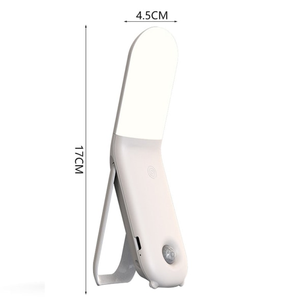Rörelse nattlampa magnetisk LED-lampa vägg sovrum hem De