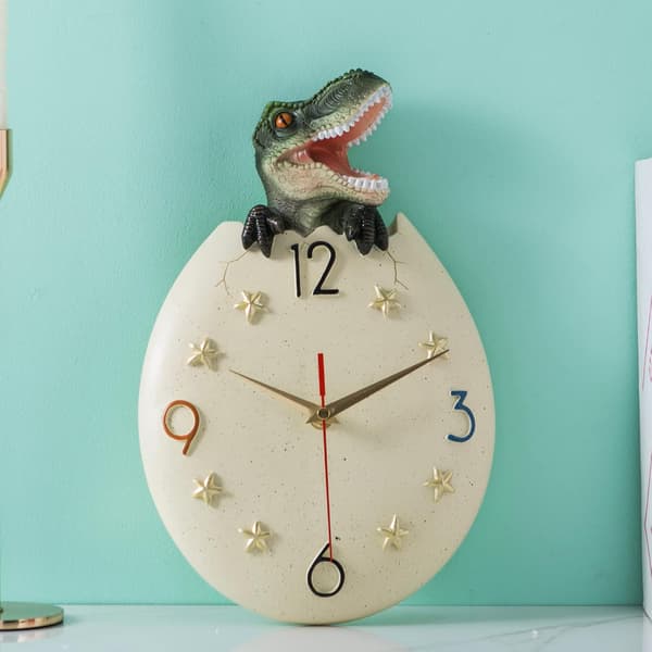 Børnevægur, Dinosaur Egg vægur til stue, soveværelse