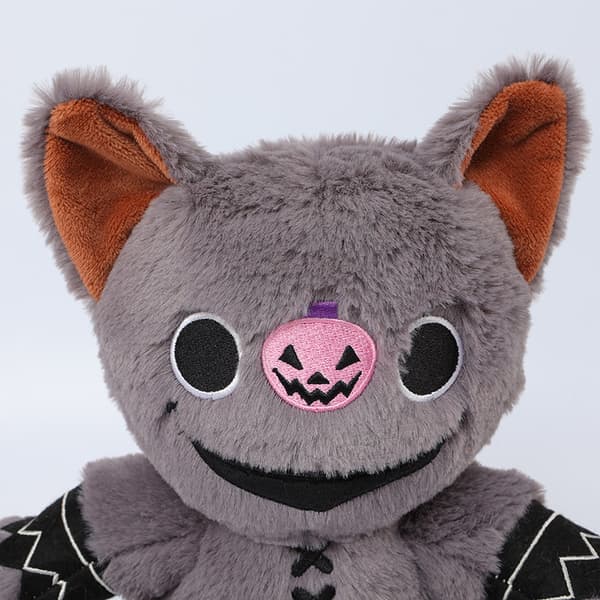 Djävul Pumpa Katt Halloween Halloween Katt Docka Hemsk Katt Plus
