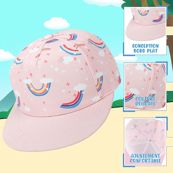 Barnebaseballcaps for jenter og gutter