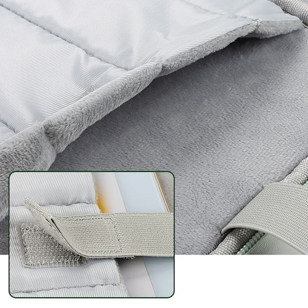 10-13 tuuman tablet-tietokonepussi taskuilla - Musta 12.9-13 inch