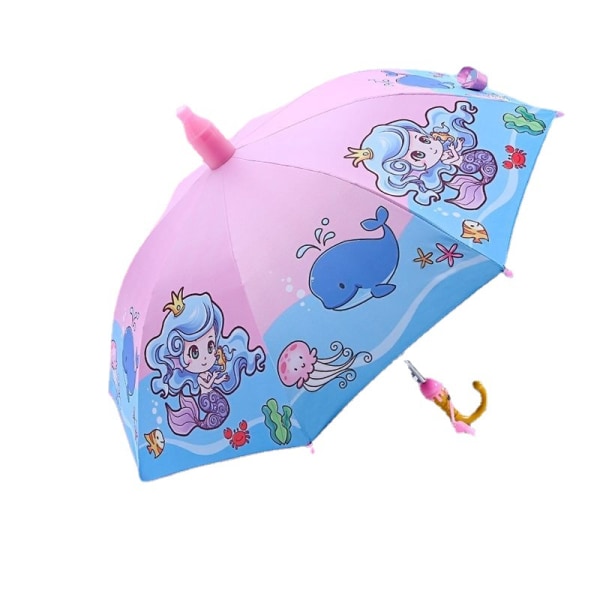 Paraply för barn, barnparaply för pojkar, 3D printed barn